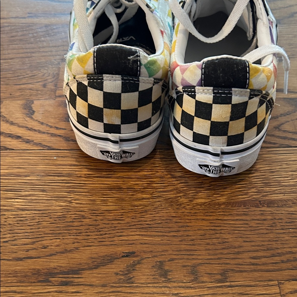 Vans Multicolor Checkered Sneakers - Picture 3 of 10